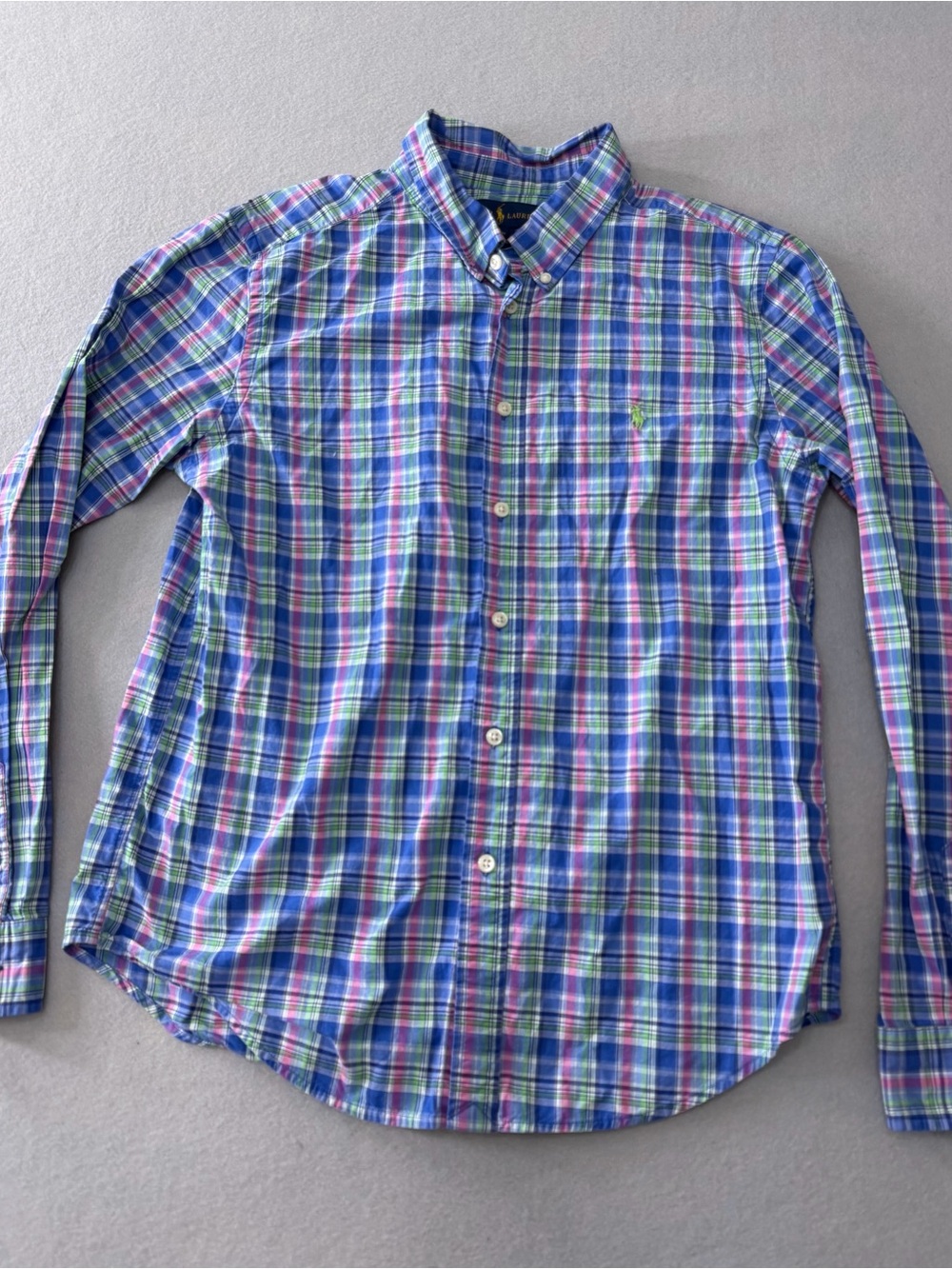 182/676 Polo Ralph Lauren boys’ XL (18-20) long-sleeve button-down shirt